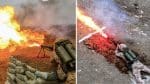 Ce lance-flammes chinois brûle à 1000°C et peut transformer la chair humaine en cendres en quelques secondes
