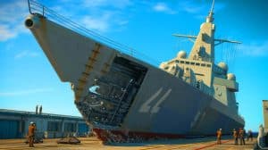 « Le navire a failli exploser » : le second destroyer nord-coréen gravement endommagé dès son lancement sous les yeux de l’état-major Illustration de l'incident du destroyer nord-coréen endommagé lors de son lancement. Image réalisée par IA.