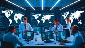 Illustration de la vulnérabilité du réseau Localiser d'Apple exploitée par des chercheurs (création par IA, illustration non réaliste). Crédit : Ideogram.
