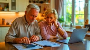 Illustration de l'impact des nouvelles règles de la pension de réversion en 2025 sur la sécurité financière. Image réalisée par IA.