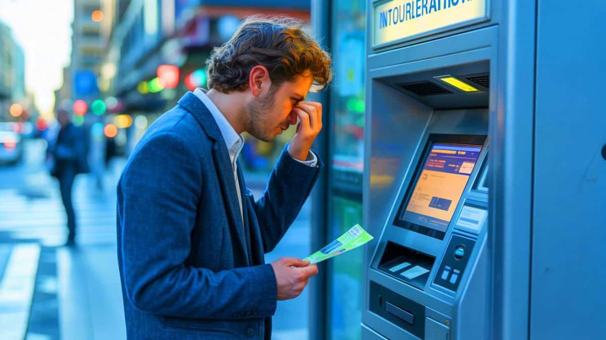 « C’est obligatoire dès le 28 juin » : les distributeurs de billets changent partout en France, les clients doivent s’adapter Illustration de la modernisation des distributeurs automatiques de billets en France avec de nouvelles normes d'accessibilité. Image réalisée par IA.