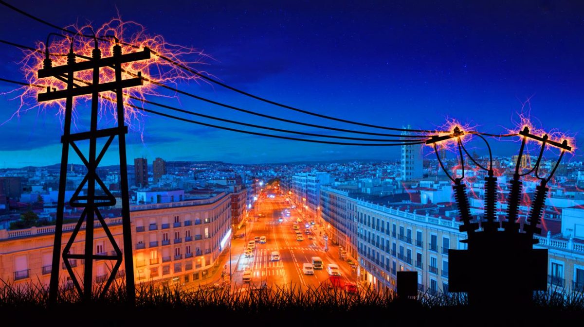 Illustration de la panne d'électricité massive en Espagne et ses conséquences sur le réseau énergétique. Image réalisée par IA.