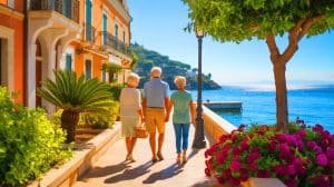 « Ils fuient le fisc français » : ces destinations privilégiées par les retraités pour alléger drastiquement leurs impôts et vivre une retraite dorée au soleil Illustration de retraités français profitant d'une expatriation avantageuse pour réduire leur fiscalité. Image réalisée par IA.