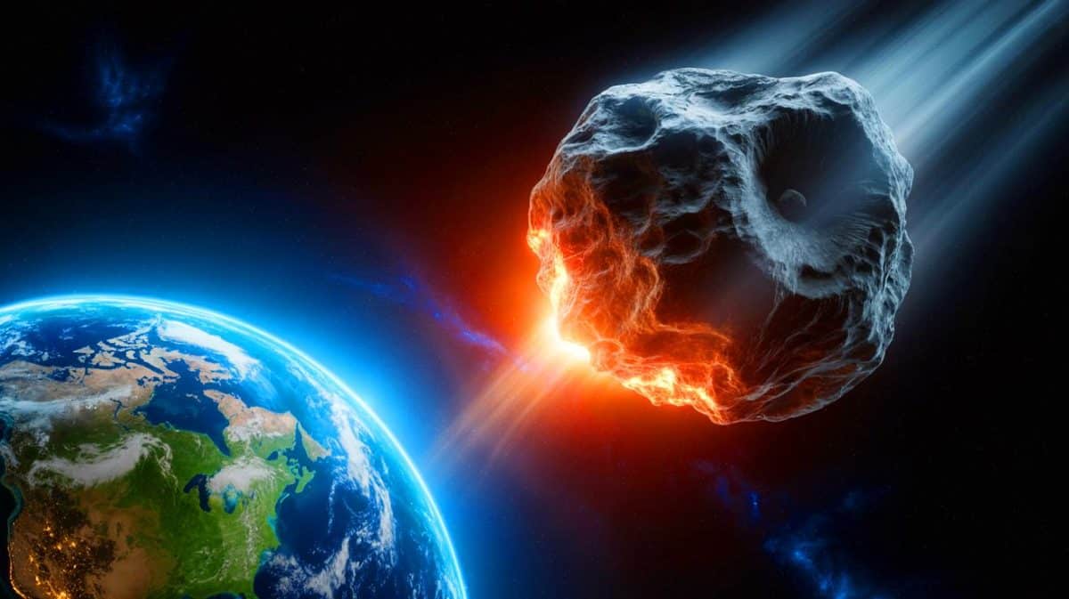 Notre planète condamnée par un astéroïde géant ? « Ce danger imminent pourrait anéantir des millions de vies » et nous ne faisons rien pour l’arrêter Illustration de la menace potentielle d'un astéroïde sur Terre et des stratégies de défense planétaire.