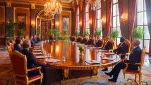« Ils vivent dans un autre monde » : plus de la moitié des ministres du gouvernement Bayrou millionnaires, une révélation qui scandalise déjà l’opinion publique Illustration de la richesse des ministres du gouvernement Bayrou. Image réalisée par IA.