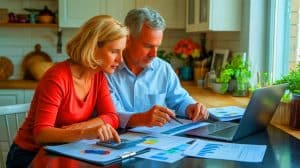 Illustration de la recherche de solutions d'épargne sécurisées pour les seniors face à la baisse du taux du livret A.