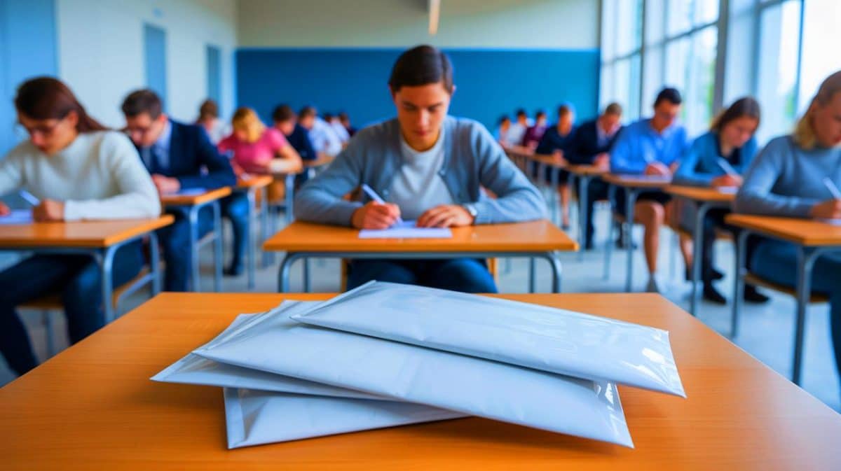 « Protéger les sujets du bac, c’est devenu une obsession » : des méthodes secrètes divisent élèves et enseignants face à la crainte des fuites Illustration de la protection rigoureuse des sujets du baccalauréat contre les fuites.