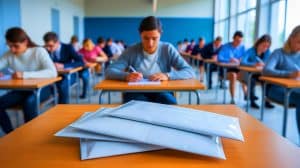 Illustration de la protection rigoureuse des sujets du baccalauréat contre les fuites.