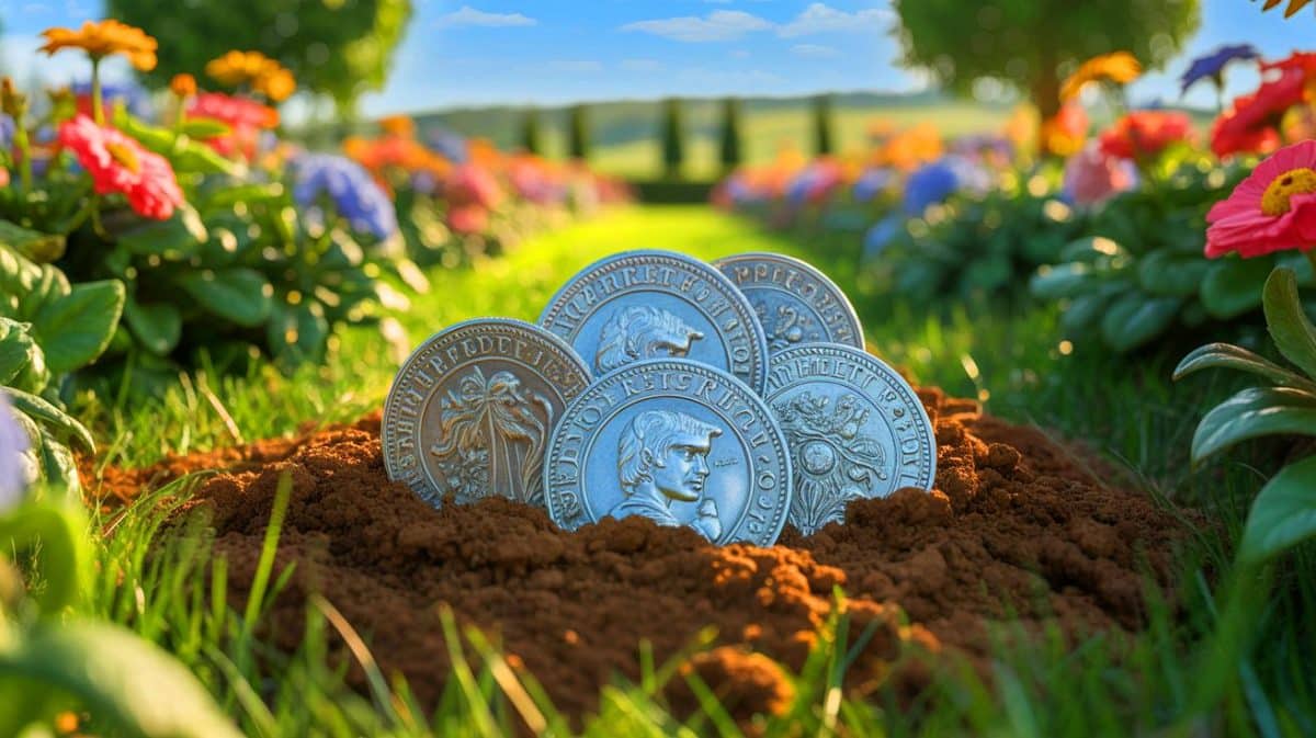 « C’est incroyable, on a touché le jackpot » : un couple découvre 2 000 pièces d’argent de la guerre de Cent Ans dans leur jardin, une trouvaille qui change tout Illustration de la découverte de 2 000 pièces d'argent médiévales dans un jardin des Deux-Sèvres.