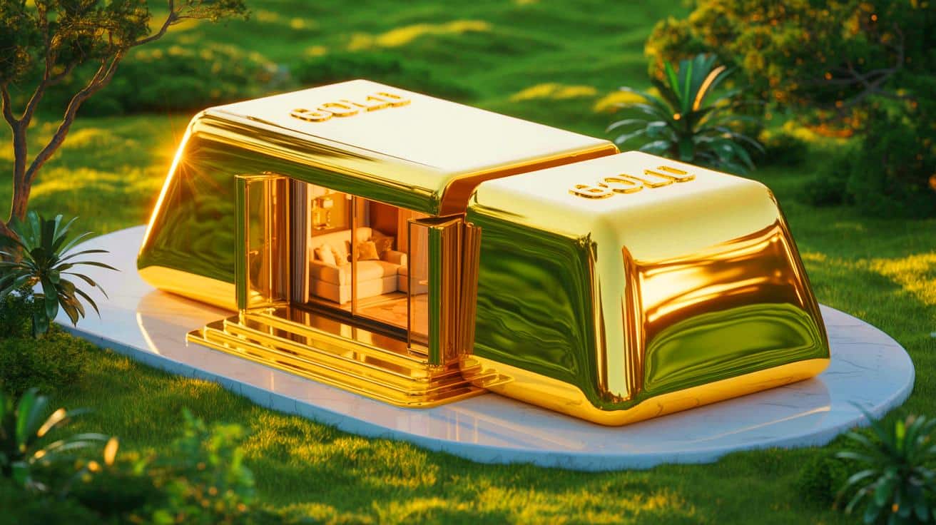 « Cette mini-maison vaut une fortune » : la Golden House, folie immobilière à prix record mondial