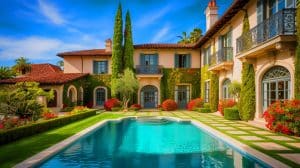 Maison de luxe « Ce que je veux, c’est l’élégance à la française » la folie des villas inspirées de France enflamme le marché à Santa Barbara Illustration de villas d'inspiration française à Santa Barbara alliant charme européen et modernité californienne.