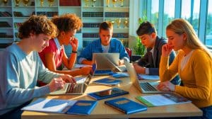 Illustration de la plateforme Parcoursup et de son impact sur l'orientation des étudiants en France.