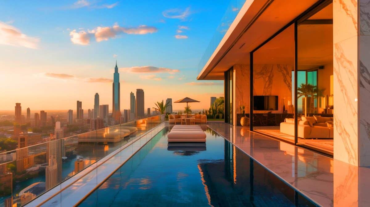 « Des montants qui donnent le vertige » : les 10 ventes immobilières de stars les plus spectaculaires de l’année 2024 Illustration de transactions immobilières record des célébrités en 2024.