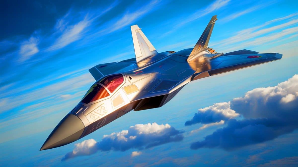 « Transport incroyable » : le chasseur britannique de 6e génération provoque des tensions avec ses 4 500 kg transatlantiques Illustration de l'avion de chasse Tempest, symbole de la nouvelle ère technologique et stratégique aérienne britannique.