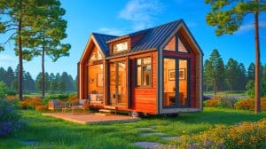 « Une menace plane » : cette tiny house de 3 couchages défie le gouvernement en plein débat sur les normes Illustration de la tiny house Nano de Baluchon, un modèle compact et optimisé pour un mode de vie minimaliste.