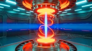 Illustration de la percée technologique du tokamak WEST dans la recherche en fusion nucléaire.