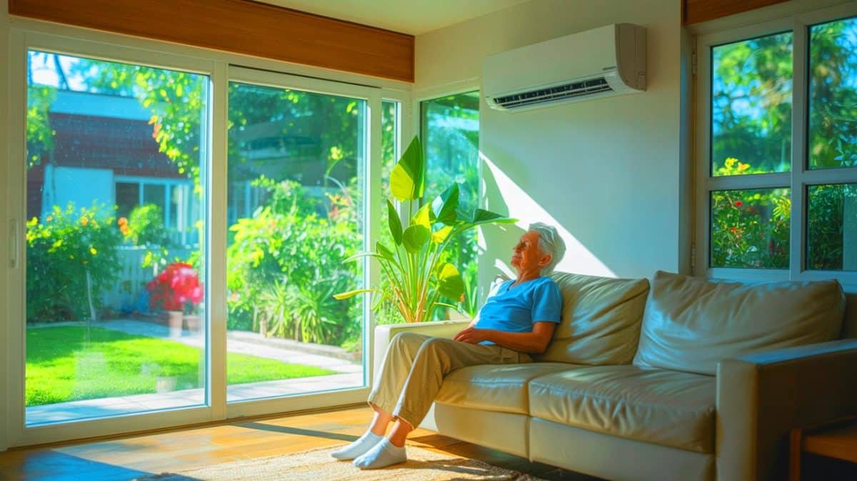 « Il faut équiper nos aînés maintenant » : les +70 ans installent massivement la clim pour survivre aux canicules Illustration de la vulnérabilité des seniors face à la canicule et l'importance de la climatisation.