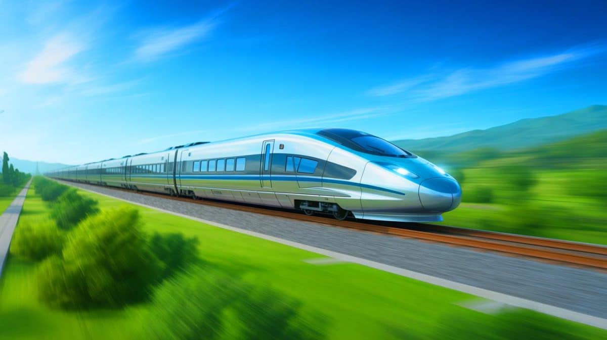 « Pékin défie le monde » : un TGV à 450 km/h force Tokyo et l’Europe à réagir dans la rivalité ferroviaire Illustration de la vitesse exceptionnelle du train CR450 atteignant 450 km/h en Chine.