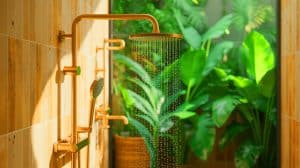 Aqua Loop révolutionne la douche : « 300 litres sauvés chaque jour », une économie d’eau choc à découvrir maintenant Illustration de l'Aqua Loop, un système de douche en circuit fermé conçu pour économiser l'eau.