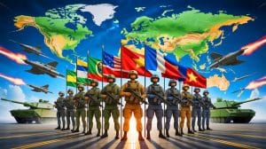« Voici les 30 armées les plus puissantes » : en 2024, Paris recule lourdement dans le classement mondial face aux grandes puissances Illustration de l'évolution des puissances militaires mondiales en 2024.