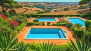 Ces milliers de piscines menacées d’interdiction en 2025 déclenchent une révolte et accentuent la crise hydrique française Illustration de l'interdiction des piscines privées en réponse à la crise de l'eau en France.