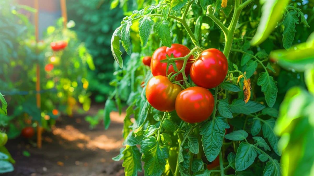 Attention à vos tomates : le secret pour éviter le « cul noir » cet automne est enfin révélé Illustration de la prévention des nécroses apicales sur les tomates.