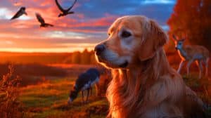 « Pourquoi votre chien est-il moins joueur » : la baisse de luminosité explique les changements d’humeur animale Illustration de l'impact de la baisse de luminosité sur le comportement des animaux.