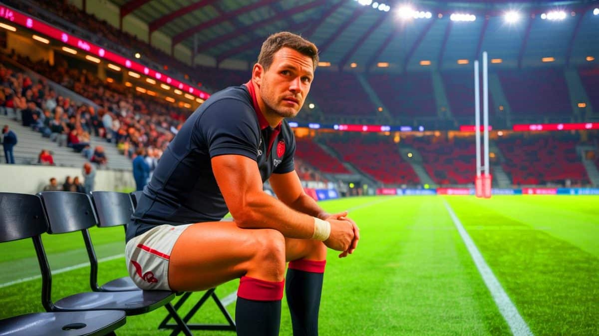 « Ça ne sera pas avant cette date-là » : Antoine Dupont révèle enfin le moment de son retour en Top 14 Illustration de la présence d'Antoine Dupont au Parc des Princes lors d'un match du Paris Saint-Germain.