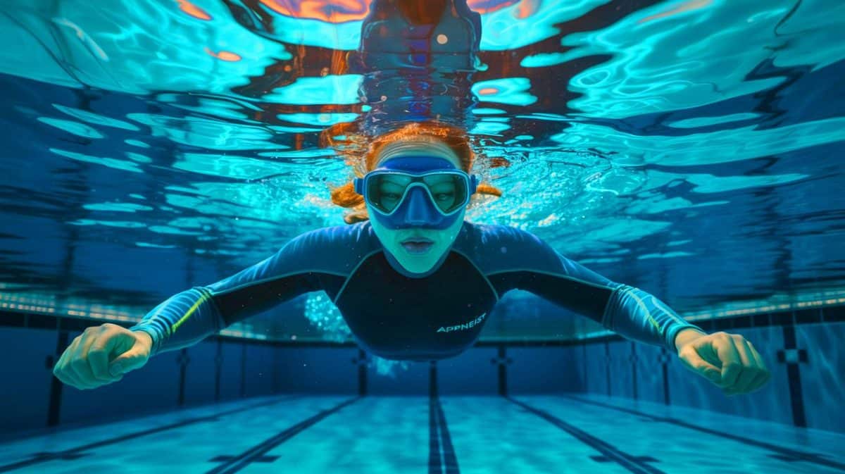 « Un apnéiste reste 30 minutes sous l’eau sans respirer » : un record du monde qui défie les limites du corps humain Illustration de l'apnéiste Vitomir Maričić établissant un nouveau record mondial d'apnée statique.