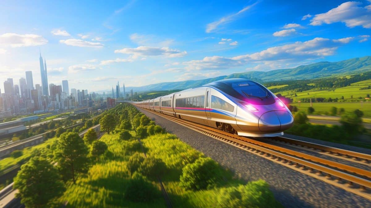 « À 574,8 km/h, le TGV français garde sa couronne mondiale » : un record historique face aux ambitions chinoises à 450 km/h Illustration de l'évolution des trains à grande vitesse dans le monde entier.