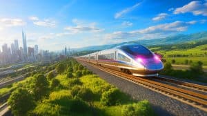 « À 574,8 km/h, le TGV français garde sa couronne mondiale » : un record historique face aux ambitions chinoises à 450 km/h Illustration de l'évolution des trains à grande vitesse dans le monde entier.