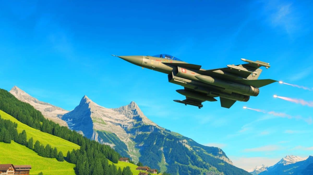 « 66 % des Suisses rejettent les F-35 américains » : un désaveu qui fragilise Washington et rapproche Berne de l’Europe Illustration de la Suisse réévaluant sa stratégie de défense en privilégiant des alliances militaires européennes.
