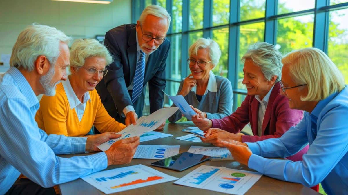 Illustration de l'annonce de l'augmentation des pensions Agirc-Arrco pour 2025.