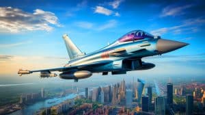 Illustration de l'impact des commandes d'Eurofighter sur l'industrie aéronautique européenne.