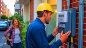 Illustration de l'intensification des contrôles des compteurs Linky par Enedis pour lutter contre la fraude.