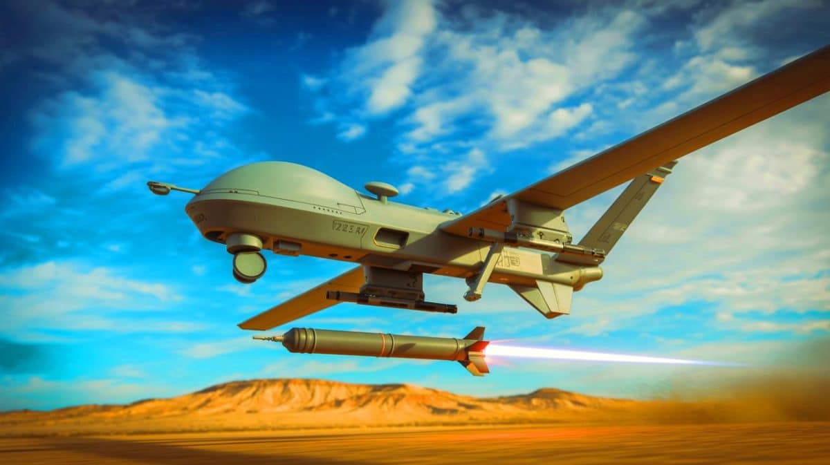 « Les drones lancent désormais des munitions rôdeuses » : une avancée stratégique majeure révélée par de récents essais militaires Illustration de l'intégration avancée de drones et de munitions rôdeuses dans des essais militaires.