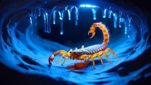 Illustration de la découverte de nouvelles espèces de pseudoscorpions dans les grottes de Corée du Sud.