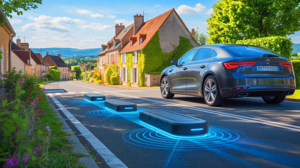« Un ralentisseur intelligent » : deux ingénieurs français créent l’arme ultime contre les excès de vitesse Illustration de l'innovation BumpGuard’s, un ralentisseur intelligent qui se déclenche uniquement en cas d'excès de vitesse.