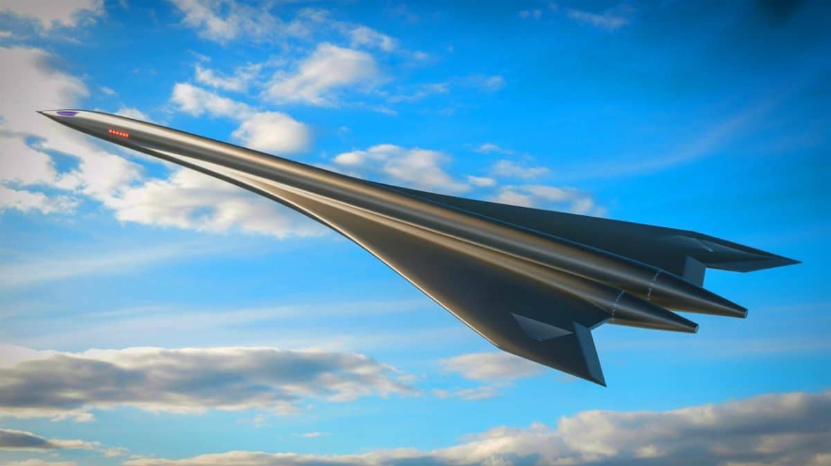 Illustration de l'avion hypersonique SR-72, surnommé le « Fils du Blackbird ».