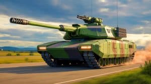 « Le monstre d’acier français arrive » : la France prépare un char d’assaut monumental qui veut surpasser le Leopard 3 allemand Illustration de la modernisation des forces blindées françaises face aux défis géopolitiques actuels.