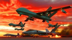 « Nous frapperons encore plus fort » : l’Ukraine annonce la destruction de 3 avions russes et accuse le Kremlin d’escalade Illustration de l'attaque ukrainienne sur une base aérienne russe marquant un tournant stratégique majeur.