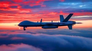 « Pékin dévoile un drone furtif géant » : une arme sans pilote de la taille d’un chasseur J-10 inquiète l’Occident et bouleverse l’équilibre militaire Illustration de la présentation d'un drone furtif de combat sans pilote lors du défilé militaire en Chine.