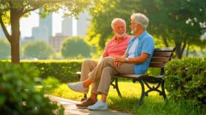 Illustration de l'ASPA garantissant un revenu mensuel pour les seniors sans carrière complète.