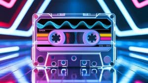 « Une cassette ADN peut stocker toute la musique jamais enregistrée » : un saut technologique inédit dans le stockage numérique Illustration de la cassette ADN combinant nostalgie et technologie avancée pour un stockage révolutionnaire des données.