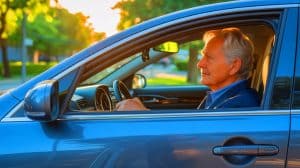 Illustration de la rumeur concernant l'obligation de la vignette « S » pour les conducteurs seniors.
