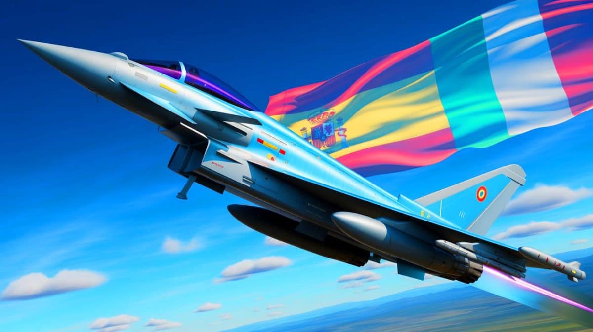 Illustration de l'impact des commandes d'Eurofighter par l'Espagne et l'Italie sur l'industrie aéronautique européenne.