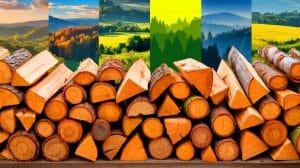 Illustration de la variabilité des prix du bois de chauffage selon les régions en 2025.