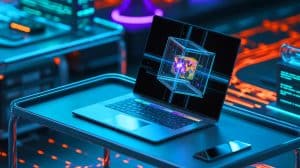 « Un ordinateur portable rivalise avec un supercalculateur quantique » : la percée scientifique qui bouleverse le monde de la physique Illustration de l'interaction complexe des particules quantiques résolue grâce à une méthode simplifiée sur ordinateur portable.