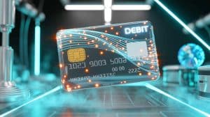 « L’argent quantique infaussable devient réalité » : une équipe crée une carte de débit ultrafroide impossible à pirater Illustration de la carte de débit quantique utilisant des atomes refroidis pour sécuriser les transactions financières.