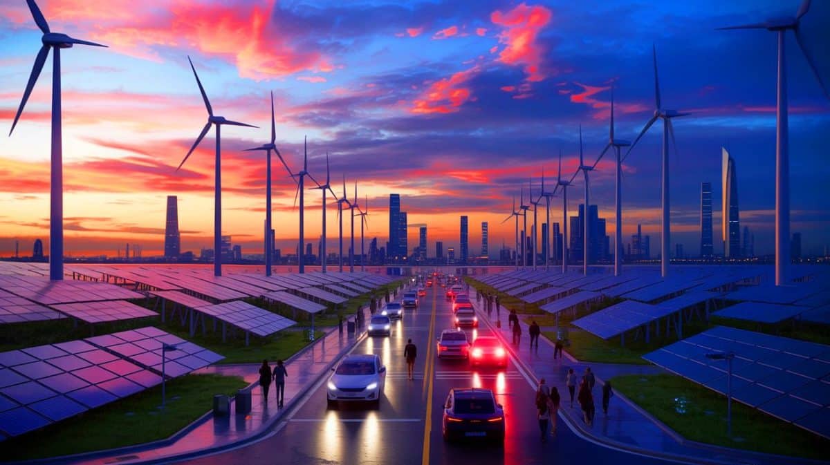 « L’électricité devient gratuite sur le marché européen » : un record historique… dont les Français ne profitent pas Illustration de l'électricité à prix négatifs en France et ses implications sur les factures des consommateurs.